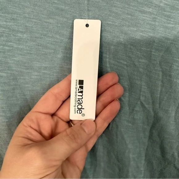 Lamade Shoulder Knot Lightweight Short Sleeve Tee NWT - Picture 5 of 11